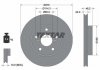 Тормозной диск (передний) TEXTAR 92163803 (фото 1)