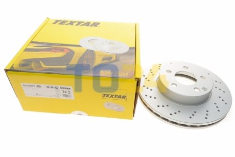 Гальмівний диск TEXTAR 92165005 (фото 1)