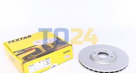 Гальмівний диск (передній) TEXTAR 92168503 (фото 1)