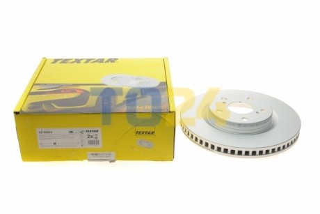 Гальмівний диск (передній) TEXTAR 92168803 (фото 1)
