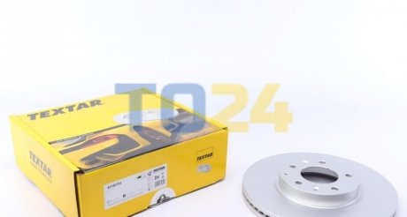 Тормозной диск (передний) TEXTAR 92180703 (фото 1)