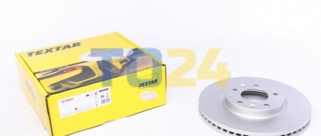 Гальмівний диск (передній) TEXTAR 92180803 (фото 1)