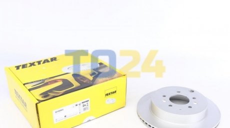 Тормозной диск (задний) TEXTAR 92180903 (фото 1)