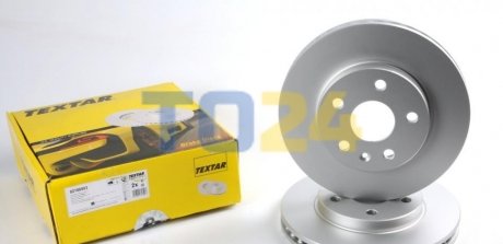 Гальмівний диск (передній) TEXTAR 92186903 (фото 1)