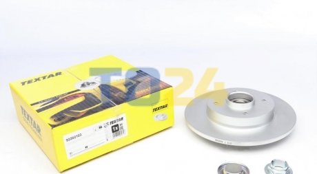 Гальмівний диск (задній) TEXTAR 92202103 (фото 1)