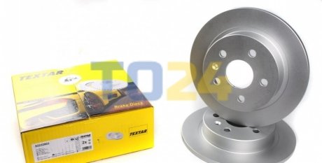 Тормозной диск (задний) TEXTAR 92222903 (фото 1)
