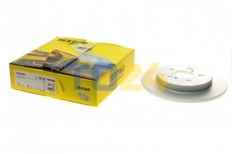 Гальмівний диск (задній) TEXTAR 92224003 (фото 1)