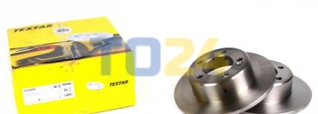 Гальмівний диск (задній) TEXTAR 92228800 (фото 1)