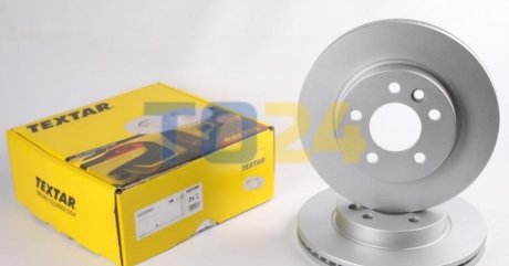 Тормозной диск (передний) TEXTAR 92228903 (фото 1)