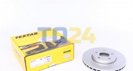 Тормозной диск (передний) TEXTAR 92237703 (фото 1)