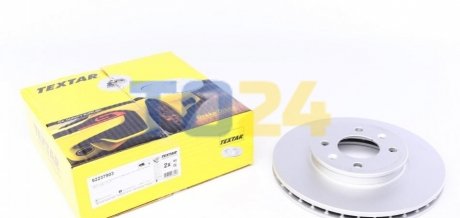 Гальмівний диск (передній) TEXTAR 92237903 (фото 1)