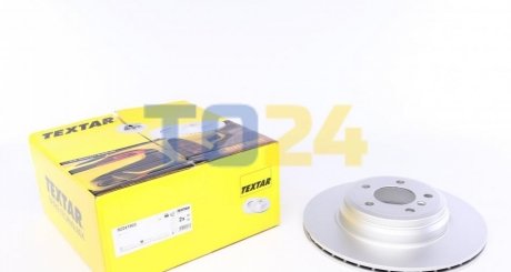 Гальмівний диск (задній) TEXTAR 92241903 (фото 1)