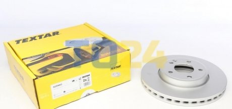 Гальмівний диск (передній) TEXTAR 92254803 (фото 1)