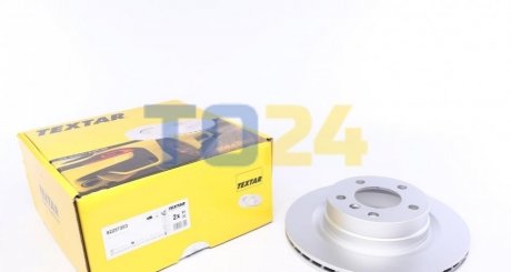 Тормозной диск (задний) TEXTAR 92257203 (фото 1)