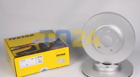 Гальмівний диск (передній) TEXTAR 92257403 (фото 1)