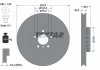 Гальмівний диск (передній) TEXTAR 92266225 (фото 2)