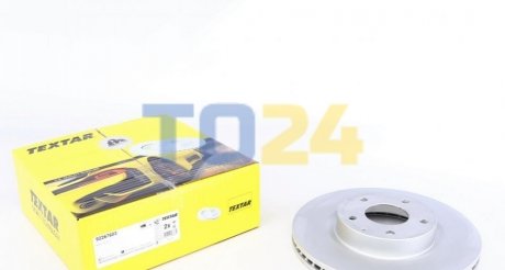 Тормозной диск (передний) TEXTAR 92267603 (фото 1)