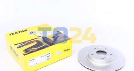 Тормозной диск (передний) TEXTAR 92268303 (фото 1)
