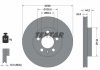 Гальмівний диск TEXTAR 92303803 (фото 2)