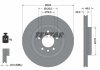 Гальмівний диск TEXTAR 92307803 (фото 2)