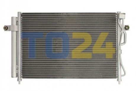Радіатор кондиціонера THERMOTEC KTT110409 (фото 1)
