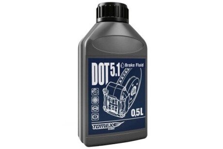 Гальмівна рідина DOT3/DOT4/DOT5.1 ENV6 (0.5L) DO50