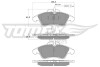 Колодки гальмівні (передні) VW LT 28-35 II/28-46 II 96-06 (без датчиків) TOMEX TX10931 (фото 1)