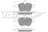 Колодки тормозные (передние) Land Rover Freelander/Ford Mondeo IV 1.8-2.5 07- TOMEX TX1447 (фото 1)