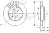 Диск тормозной передний TOMEX TX 70-13 (фото 1)