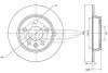 Диск гальмівний (задній) VW Sharan 96-10 (268x10) (з покриттям) (повний) TOMEX TX7016 (фото 1)