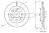 Диск тормозной передний TOMEX TX 70-31 (фото 1)