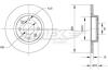 Диск тормозной передний TOMEX TX 70-76 (фото 1)