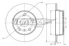 Диск гальмівний (задній) MB A-class (W168) 97- (258x8) TOMEX TX7243 (фото 1)