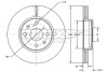 Диск тормозной (передний) Renault Kangoo 1.5 DCI/1.6 16V 08-/Dokker 12- (258x22) TOMEX TX7252 (фото 1)