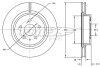 Диск гальмівний (передній) Ford Mondeo V 13- (300x28) PRO TOMEX TX7314 (фото 1)