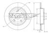 Диск тормозной задний TOMEX TX 74-12 (фото 1)