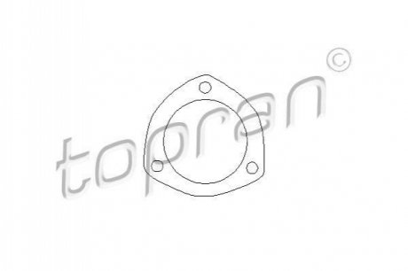 Прокладка вихлопної системи TOPRAN / HANS PRIES 100187 (фото 1)