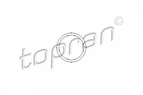 Прокладка фланця охолоджувальної рідини TOPRAN / HANS PRIES 100 721 (фото 1)