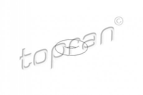 Кронштейн, глушитель TOPRAN / HANS PRIES 104293 (фото 1)