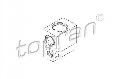 Клапан расширительный (кондиционер) TOPRAN / HANS PRIES 108924 (фото 1)