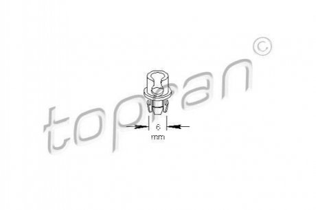 Пружинный зажим TOPRAN / HANS PRIES 109034 (фото 1)