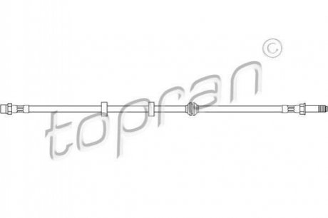 Тормозной шланг Topran 110401