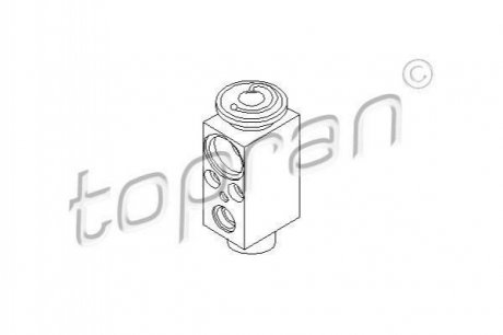 Клапан розширювальний кондиціонеру TOPRAN / HANS PRIES 110730 (фото 1)