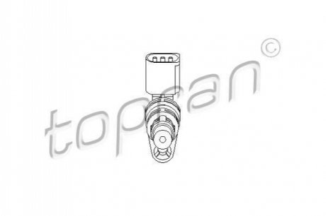 Датчик обертів двигуна TOPRAN / HANS PRIES 111385 (фото 1)