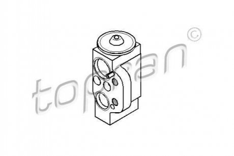 Розширювальний клапан. кондиціонер TOPRAN / HANS PRIES 112306 (фото 1)