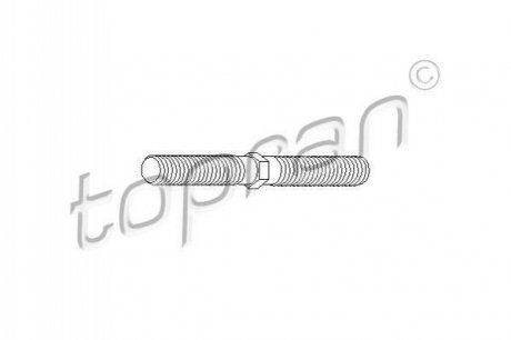 Болт, установка управляемых колес TOPRAN / HANS PRIES 200380 (фото 1)