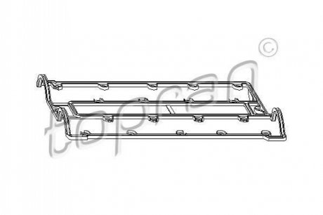 Прокладка клапанной крышки TOPRAN / HANS PRIES 201130 (фото 1)