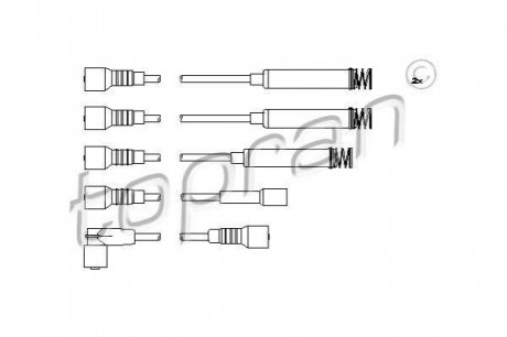 Дроти запалення, набір TOPRAN / HANS PRIES 202519 (фото 1)