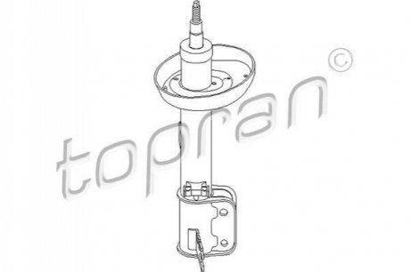 Амортизатор TOPRAN / HANS PRIES 205461 (фото 1)