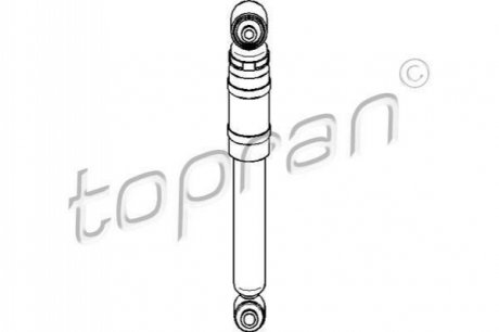 Амортизатор TOPRAN / HANS PRIES 206060 (фото 1)